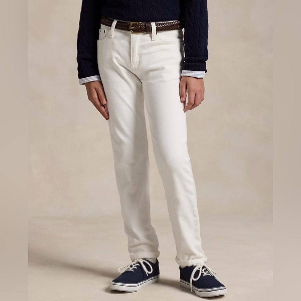 Polo Ralph Lauren Sullivan Slim Cream/Light Beige Denim Jeans